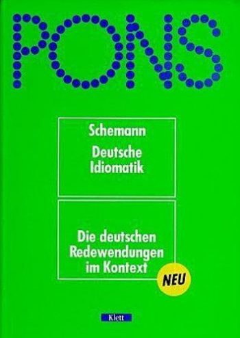 Pons Deutsche Idiomatik | Idiomatic Gertman Dictionary | Dicionário Idiomático de Alemão